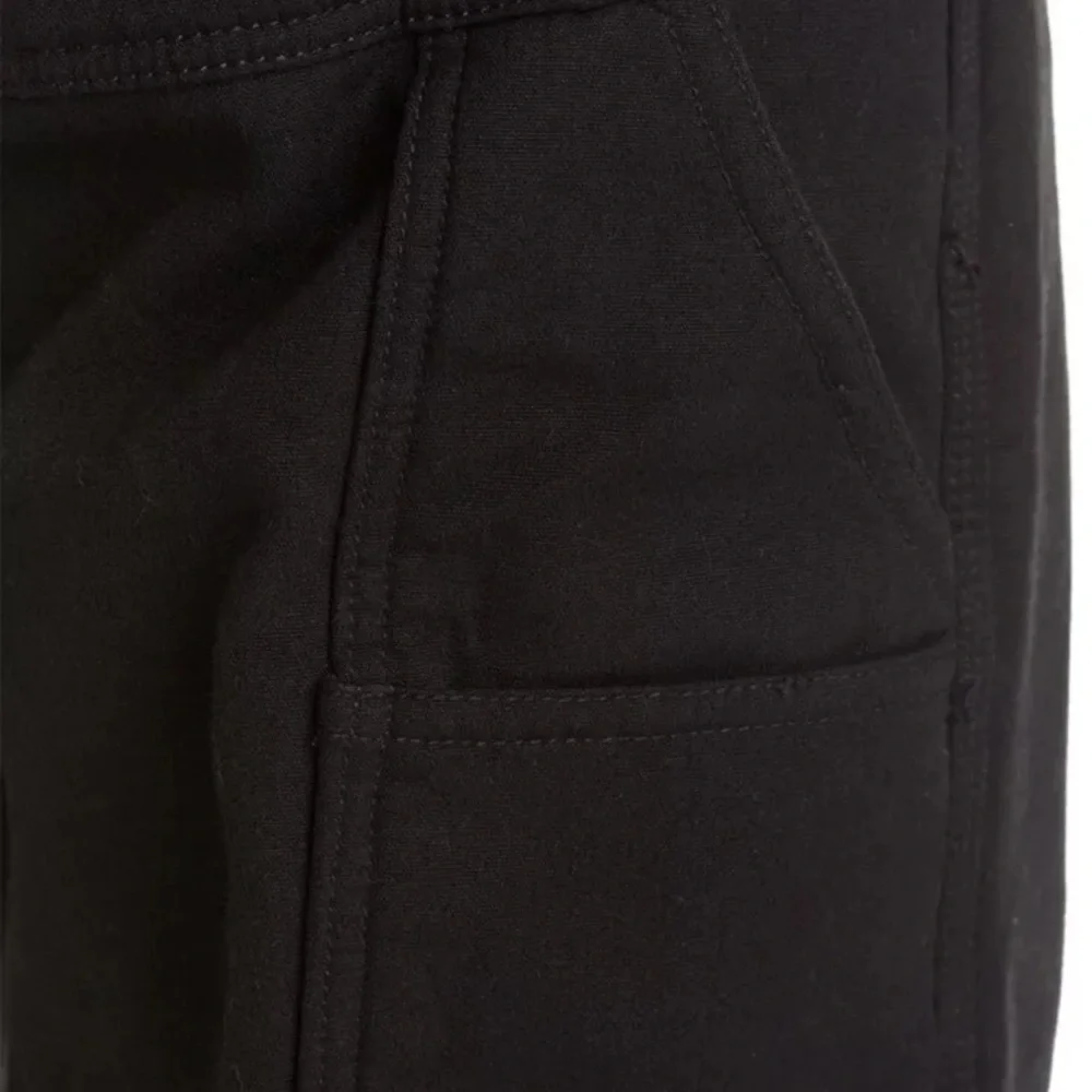 STANLEY Workwear Mens Fleece Lined Work cargo Pants chocolate brown size 38x32